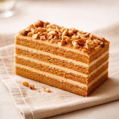 坚果千层蛋糕