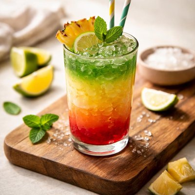 Layered drink