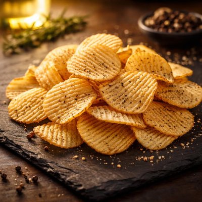 لايز فورنو برتقالاس شريحة الفلفل الأسود