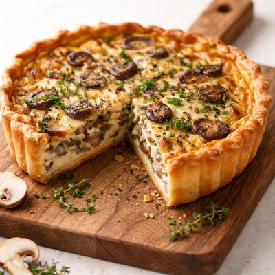 Le pan mushroom quice
