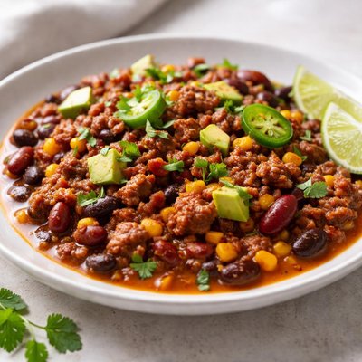 Lean beef chili