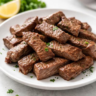 Lean beef strips