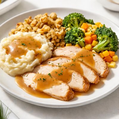 Lean cuisine protein kick roasted turkey