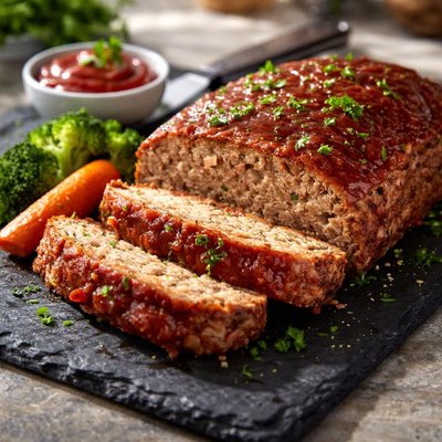 Lean hamburger meatloaf