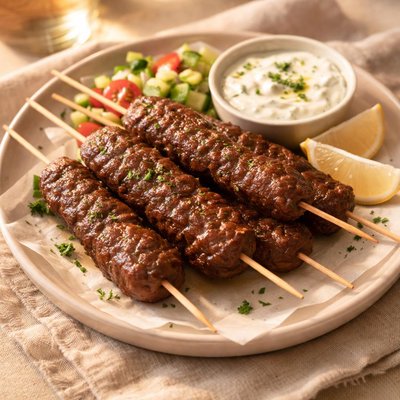 Lean kebab beef