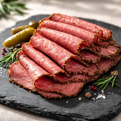 Lean pastrami