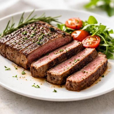 Lean sirloin steak