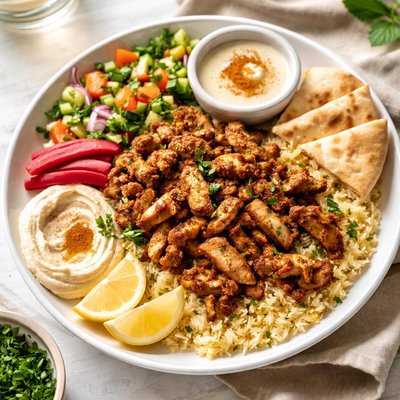Lebanese chicken shawarma