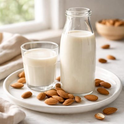 Leche de almendras