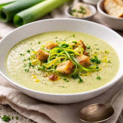 Leek soup