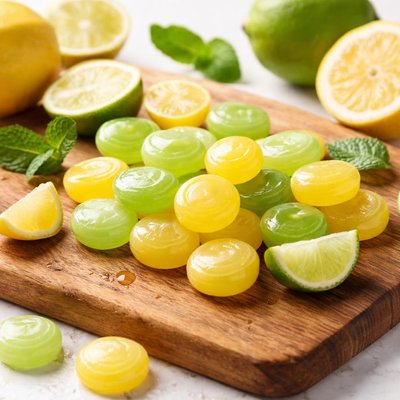 Caramelle al limone e lime