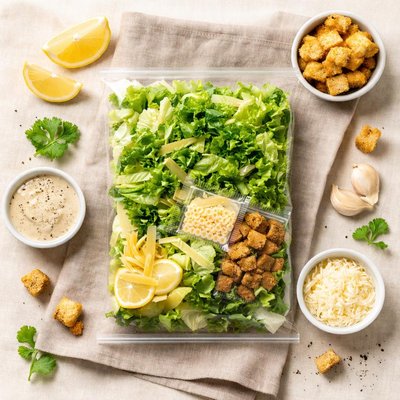 Lemon caesar fresh expess salad kit