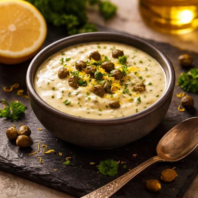 Lemon caper sauce