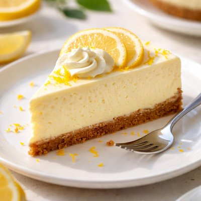 Lemon cheesecake