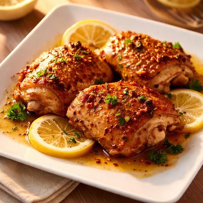 Lemon chicken thigh