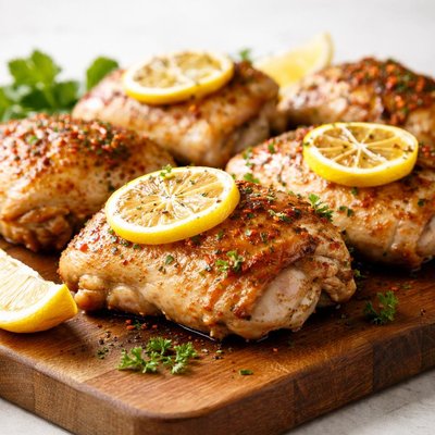 Lemon chicken thighs