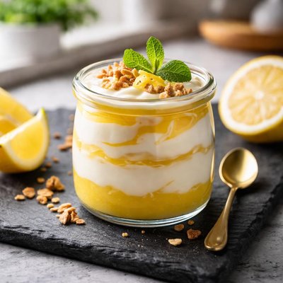 Lemon curd yogurt