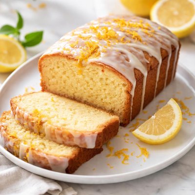 Lemon drizzle cake