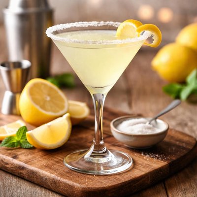 Lemon drop martini