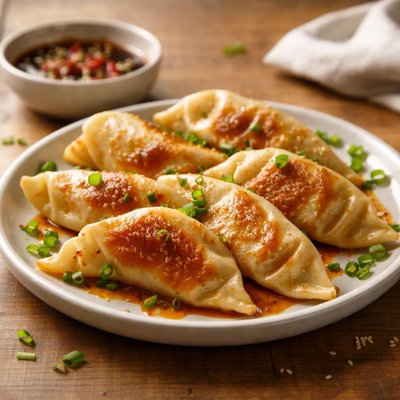 Lemon grass potstickers