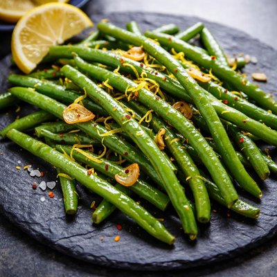 Lemon green beans