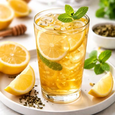 Lemon green tea