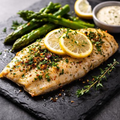 Lemon herb fish