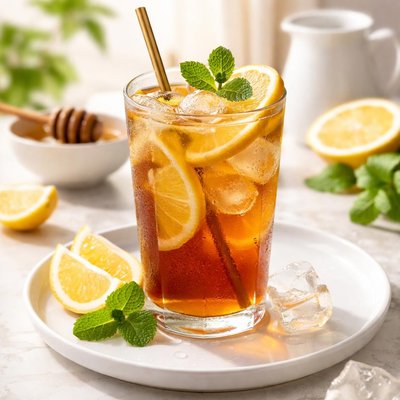 Lemon iced tea