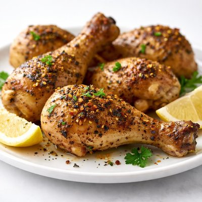 Lemon pepper chicken drumsticks