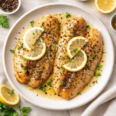 Lemon pepper tilapia