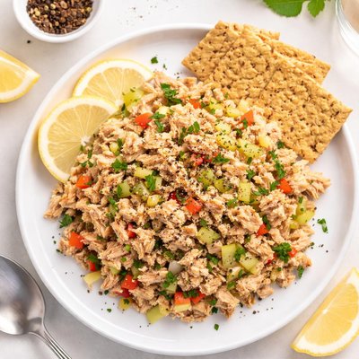 Lemon pepper tuna packet