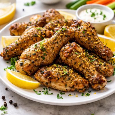 Lemon pepper wings
