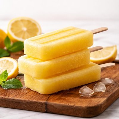 Lemon popsicle