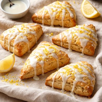 Lemon scone