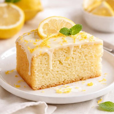 Lemon sponge cake