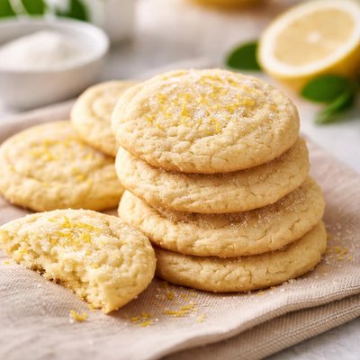 Lemon sugar cookie