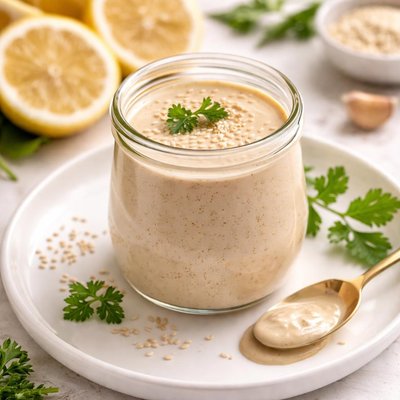 Lemon tahini dressing
