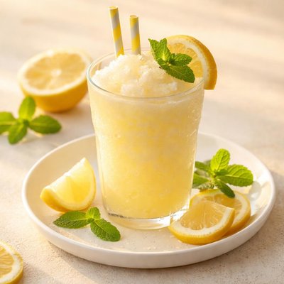 Lemonade slushie