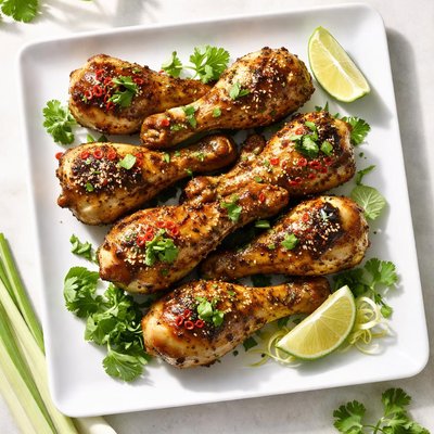 Lemongrass chicken drum