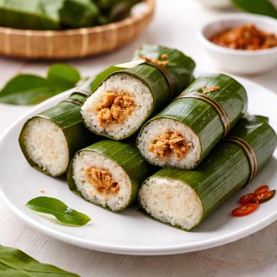 Lemper ayam