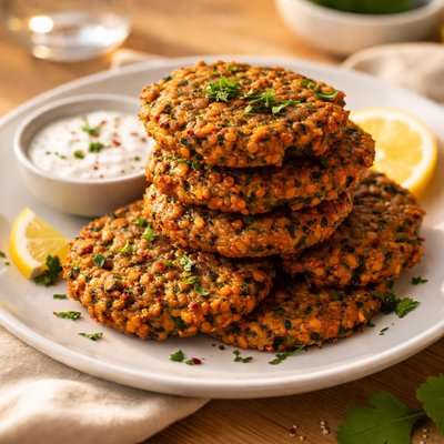 Lentil fritter