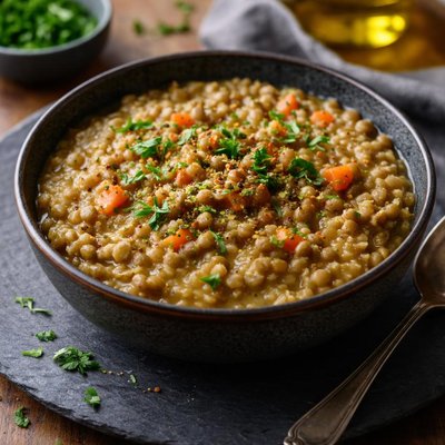 Lentil porridge