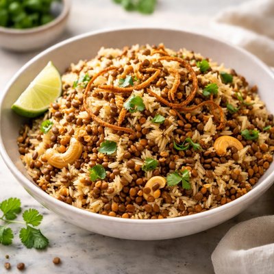 Lentil pulao