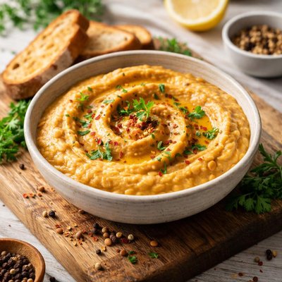 Lentil puree