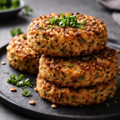 Lentil rice cakes