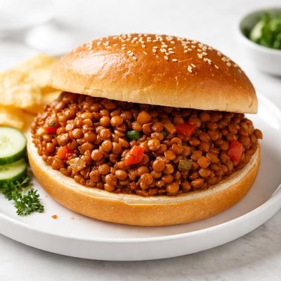 Lentil sloppy joe