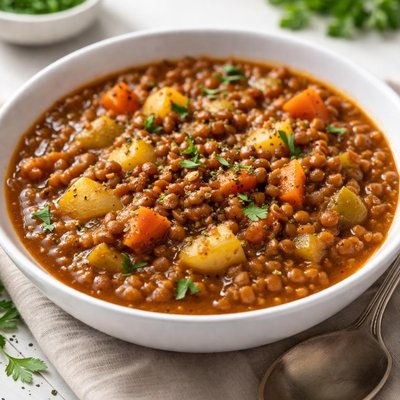 Lentil stew