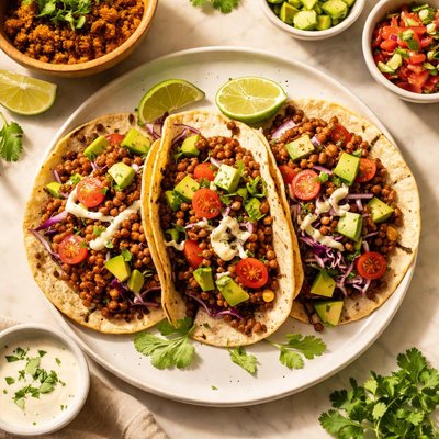 Lentil tacos