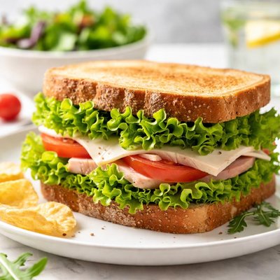 生菜三明治
