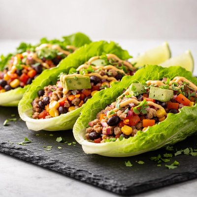 Lettuce taco